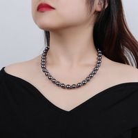 Wholesale Jewelry Elegant Glam Round Artificial Pearl Beaded Necklace main image 4