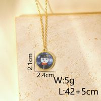 Wholesale Jewelry Y2K Cute Sweet Animal Copper Zinc Alloy 14K Gold Plated Pendant Necklace sku image 1