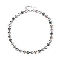 Wholesale Jewelry Elegant Glam Round Artificial Pearl Beaded Necklace sku image 3