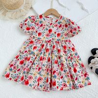 Princess Ditsy Floral Cotton Blend Girls Dresses main image 4