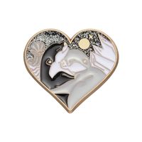 Cartoon Style Cute Cowboy Style Animal Letter Heart Shape Alloy Stamping Stoving Varnish Plating Unisex Brooches sku image 2