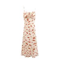 Women's Strap Dress Vacation Strap Printing Zipper Sleeveless Flower Maxi Long Dress Holiday Daily main image 4