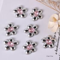 1 Piece Plastic Heart Shape Bow Knot Beads sku image 4