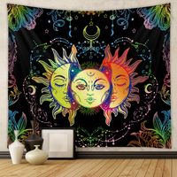 Bohemian Colorful Sun Tapestry Background Wall Decoration Wholesale Nihaojewelry sku image 1