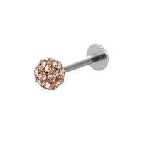 1 Piece Ear Cartilage Rings & Studs Simple Style Geometric 304 Stainless Steel Lip Rings sku image 9