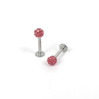 1 Piece Ear Cartilage Rings & Studs Simple Style Geometric 304 Stainless Steel Lip Rings main image 7