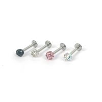 1 Piece Ear Cartilage Rings & Studs Simple Style Geometric 304 Stainless Steel Lip Rings main image 11