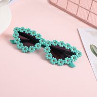 Casual Cute Flower Ac Cat Eye Full Frame Glasses sku image 6