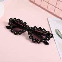 Casual Cute Flower Ac Cat Eye Full Frame Glasses sku image 8