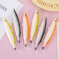 1 Piece Fish Learning Daily PVC Cute Gel Pen main image 1