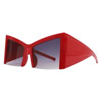 Simple Style Classic Style Solid Color Pc Special-Shaped Mirror Half Frame Glasses sku image 5