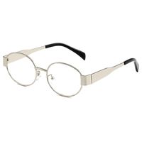 Style Simple Style Classique Bloc De Couleur Ca Cadre Ovale Plein Cadre Lunettes sku image 11