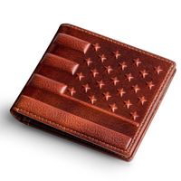 Men's Star Solid Color Microfiber Open Small Wallets main image 11