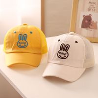 Niños Unisex Estilo De Dibujos Animados Dulce Estilo Simple Conejo Letra Bordado Gorra De Beisbol main image 2