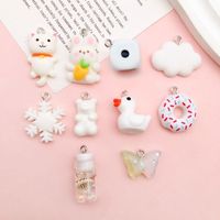 10 PCS/Package 10-30mm Alloy Animal Bear Candy Pendant main image 5