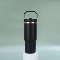 Casual Retro Solid Color 201 Stainless Steel 304 Stainless Steel Thermos Cup 1 Piece sku image 2
