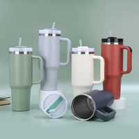 Casual Retro Solid Color 201 Stainless Steel 304 Stainless Steel Thermos Cup 1 Piece main image 2