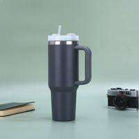 Casual Retro Solid Color 201 Stainless Steel 304 Stainless Steel Thermos Cup 1 Piece sku image 5
