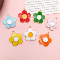 1 Piece 19 * 21mm 20*22MM 25*25mm Alloy Flower Polished Pendant main image 3