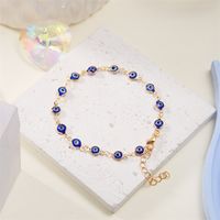 Casual Simple Style Eye Alloy Resin Wholesale Anklet main image 3