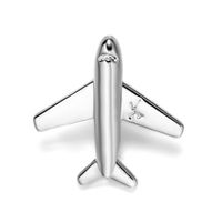 Simple Style Airplane Alloy Plating Unisex Brooches main image 5