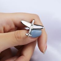 Simple Style Airplane Alloy Plating Unisex Brooches main image 2