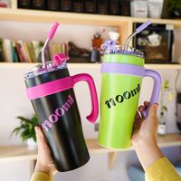 Casual Letter 201 Stainless Steel 304 Stainless Steel Thermos Cup 1 Piece main image 1