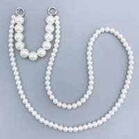 Sweet Simple Style Round Beaded Beaded Stoving Varnish Mobile Phone Chain sku image 1