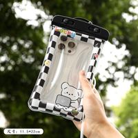 Cute Cartoon Waterproof Plastic Phone Pouch 1 Piece sku image 24