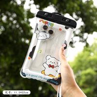 Cute Cartoon Waterproof Plastic Phone Pouch 1 Piece sku image 21