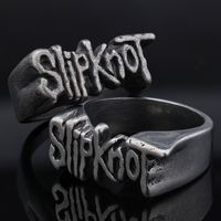 Hip-Hop Streetwear Symbol 304 Stainless Steel Carving Men's Rings main image 7