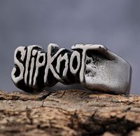 Hip-Hop Streetwear Symbol 304 Stainless Steel Carving Men's Rings main image 4