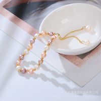Fashion Geometric Baroque Pearls Beaded Bracelets sku image 2