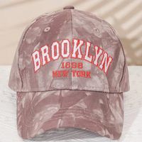 Unisex Basic Modern Style Classic Style Letter Curved Eaves Baseball Cap sku image 1