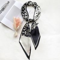 Women's Simple Style Color Block Polyester Printing Silk Scarf sku image 35