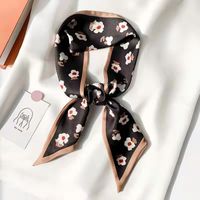 Women's Simple Style Color Block Polyester Printing Silk Scarf sku image 41