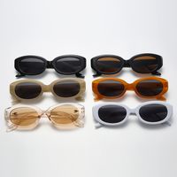 Modern Style Simple Style Classic Style Oval Pc Oval Frame Full Frame Women's Sunglasses main image 3