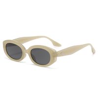 Modern Style Simple Style Classic Style Oval Pc Oval Frame Full Frame Women's Sunglasses main image 4