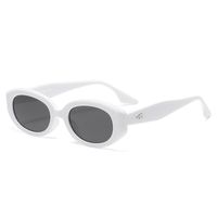 Modern Style Simple Style Classic Style Oval Pc Oval Frame Full Frame Women's Sunglasses main image 6