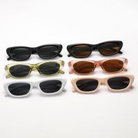 Basic Simple Style Classic Style Oval Pc Oval Frame Full Frame Women's Sunglasses main image 3