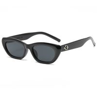 Basic Simple Style Classic Style Oval Pc Oval Frame Full Frame Women's Sunglasses main image 4