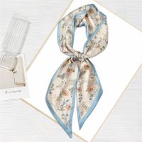 Women's Simple Style Color Block Polyester Printing Silk Scarf sku image 60