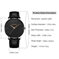 Casual Letter Buckle Quartz Men's Watches main image 2