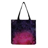 Unisex Fashion Starry Sky Butterfly Shopping Bags sku image 5