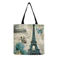 Unisex Fashion Starry Sky Butterfly Shopping Bags sku image 11