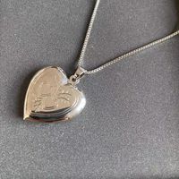 Fashion Love Pendant Necklace Heart Clavicle Chain sku image 2