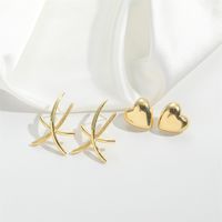1 Pair Basic Modern Style Classic Style Heart Shape Inlay Copper Artificial Pearls Drop Earrings Ear Studs main image 4