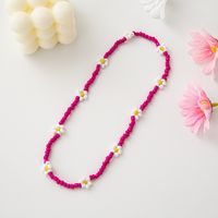 Cartoon-Stil Süß Blume Harz Saatperle Perlen Kinder Armbänder Halskette sku image 9