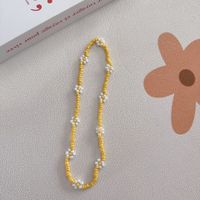 Cartoon Style Cute Flower Resin Seed Bead Beaded Kid'S Bracelets Necklace sku image 10