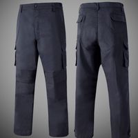 Unisex Outdoor Training Simple Style Solid Color Full Length Cargo Pants main image 1